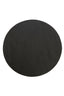 Dining table 120x76 cm TUNJA wood matt black+black