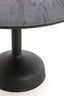 Dining table 120x76 cm TUNJA wood matt black+black
