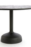 Dining table 120x76 cm TUNJA wood matt black+black