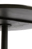 Dining table 120x76 cm TUNJA wood matt black+black