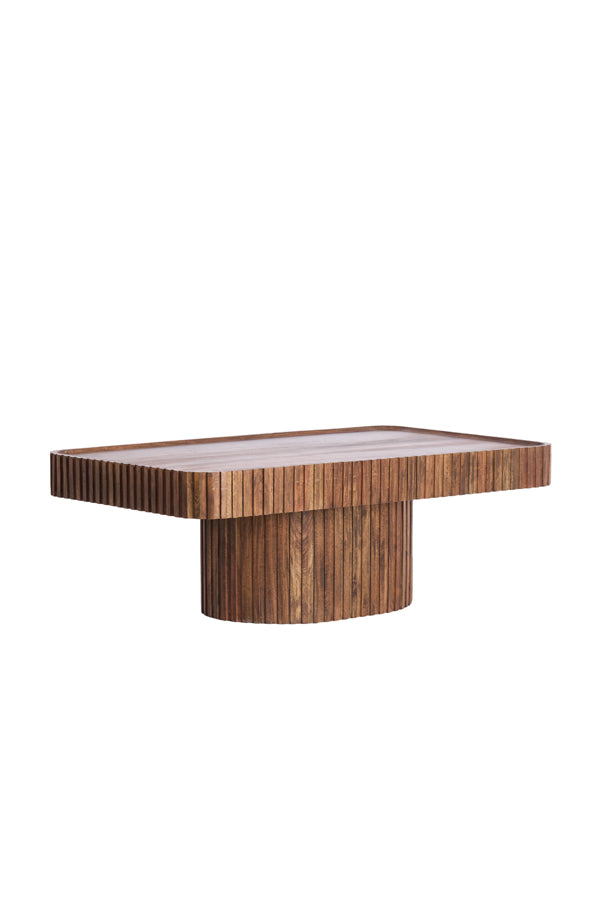 Coffee table 120x70x42 cm KIOTO acacia wood brown