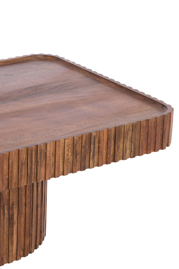 Coffee table 120x70x42 cm KIOTO acacia wood brown