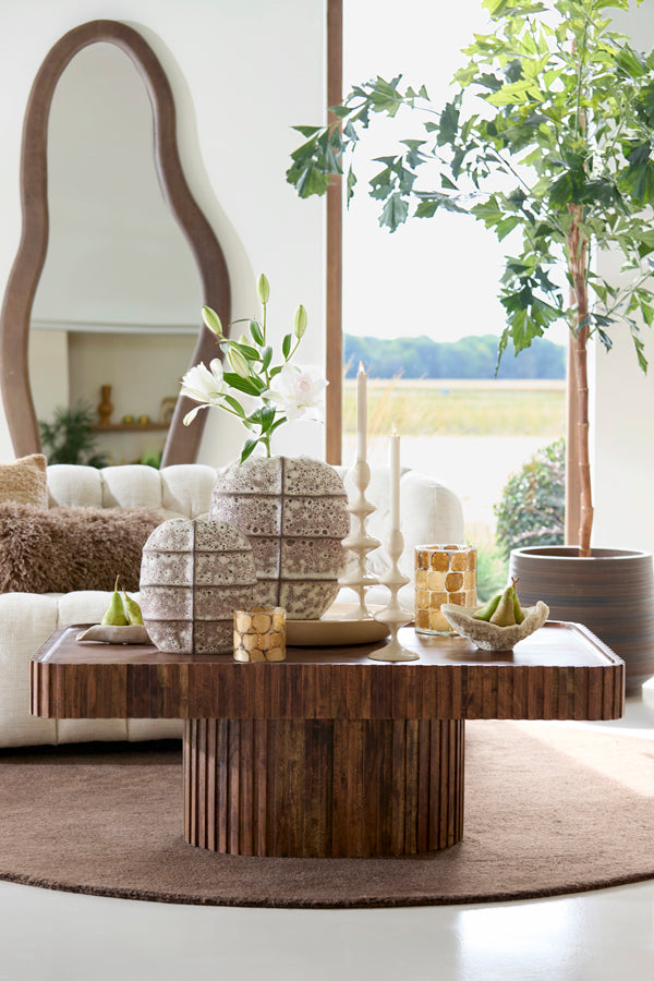 Coffee table 120x70x42 cm KIOTO acacia wood brown