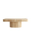Coffee table 120x70x42 cm KIOTO mango wood natural
