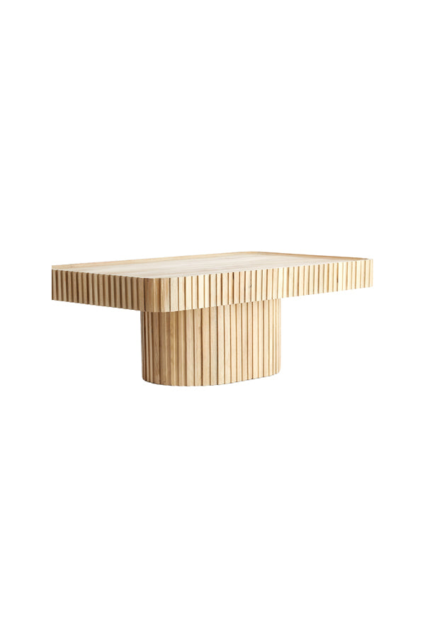Coffee table 120x70x42 cm KIOTO mango wood natural