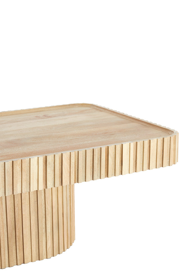 Coffee table 120x70x42 cm KIOTO mango wood natural