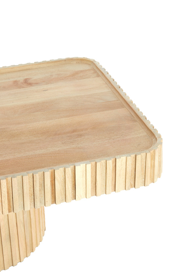 Coffee table 120x70x42 cm KIOTO mango wood natural