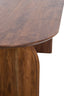 Dining table 220x100x75 cm INDORE acacia wood brown