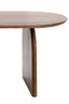 Dining table 220x100x75 cm INDORE acacia wood brown