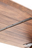 Dining table 220x100x75 cm INDORE acacia wood brown