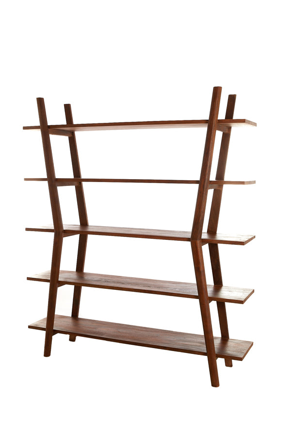 Cabinet open 172x43x199 cm VEVADA acacia wood