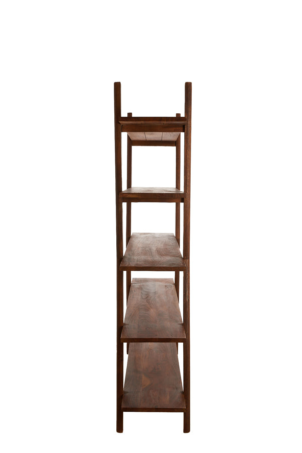 Cabinet open 172x43x199 cm VEVADA acacia wood