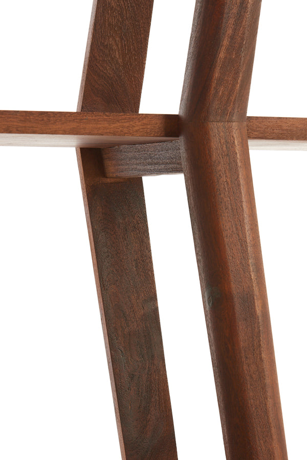 Cabinet open 172x43x199 cm VEVADA acacia wood