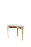 Coffee table 51x33x36 cm GIULIO marble taupe+antique bronze
