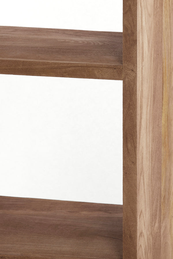 Cabinet open 50x35x200 cm DANE wood matt grey-brown