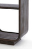 Cabinet open 50x35x200 cm DANE wood matt dark russet