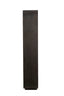 Cabinet open 100x35x200 cm DANE wood matt dark russet