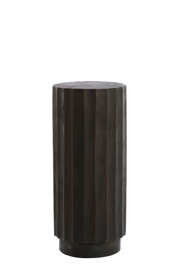 Pillar 35x80 cm ELLENA wood matt dark russet