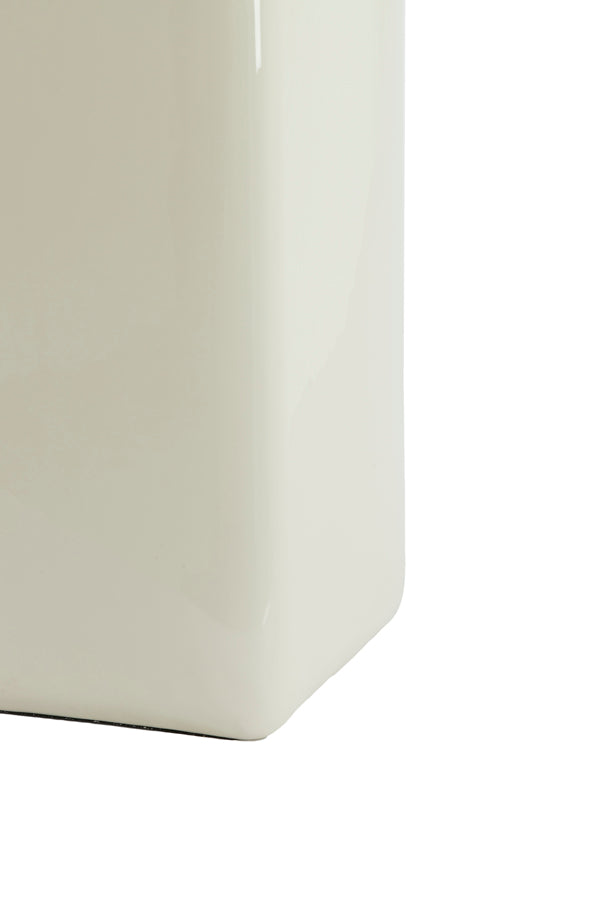 Pillar 35x35x80 cm FABI shiny cream