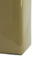 Pillar 35x35x80 cm FABI shiny olive green