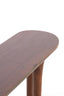 Console 150x35x76 cm ZALI acacia wood dark brown