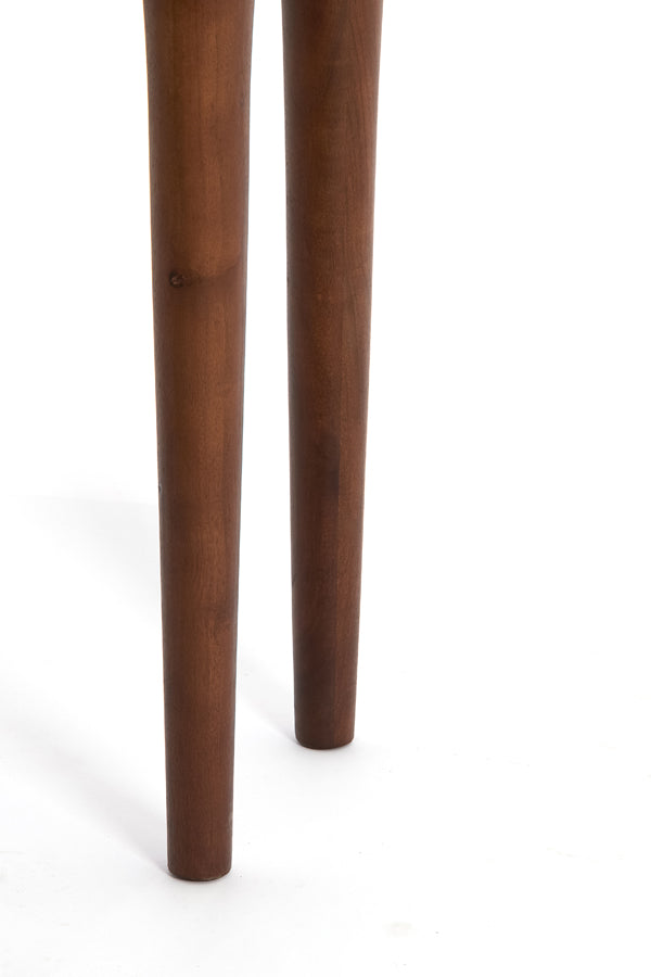 Console 150x35x76 cm ZALI acacia wood dark brown