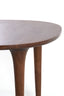 Dining table 120x76 cm ZALE acacia wood dark brown