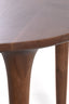 Dining table 120x76 cm ZALE acacia wood dark brown
