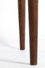 Dining table 140x76 cm ZALE acacia wood dark brown