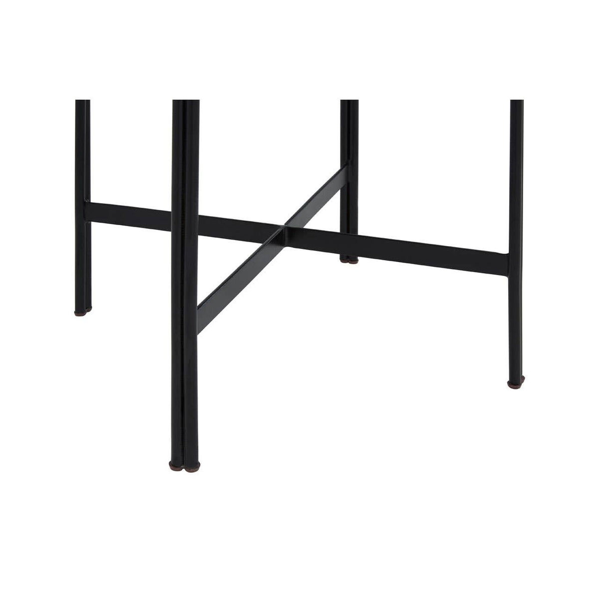 Relic Petrified Wood and Resin Side Table