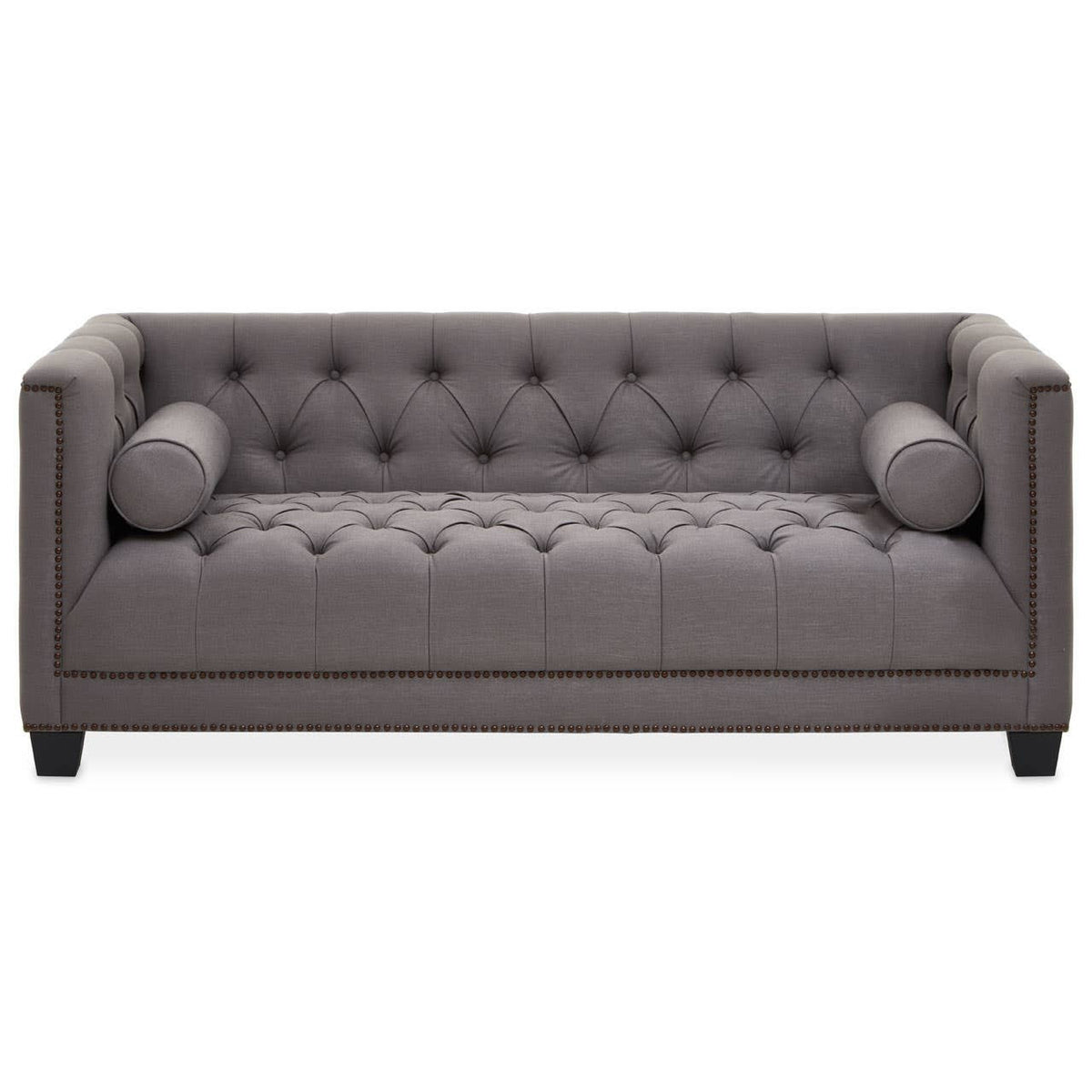 Surina 2 Seat Grey Fabric Sofa