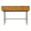 Hamilton Interiors Living Jakara Natural Finish Console Table with 2 Drawers House of Isabella UK