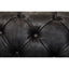 Hoxton Antique Black 3 Seat Chesterfield Leather Sofa