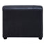 King Right Arm Antique Black Leather Modular Sofa