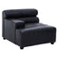 King Left Arm Antique Black Modular Leather Sofa