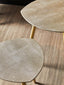 Cadio Set Of Two Shagreen Effect Side Tables