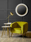 Cadio Set Of Two Shagreen Effect Side Tables