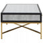 Cadiz Grey Shagreen Effect Coffee Table with 2 Drawers