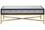 Cadiz Grey Shagreen Effect Coffee Table with 2 Drawers
