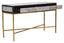 Cadiz Grey Shagreen Effect Console Table with 2 Drawers