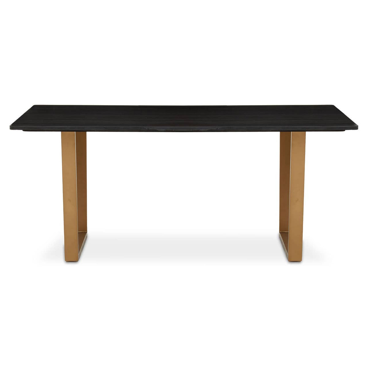 Varana Black Marble Top Rectangular Dining Table