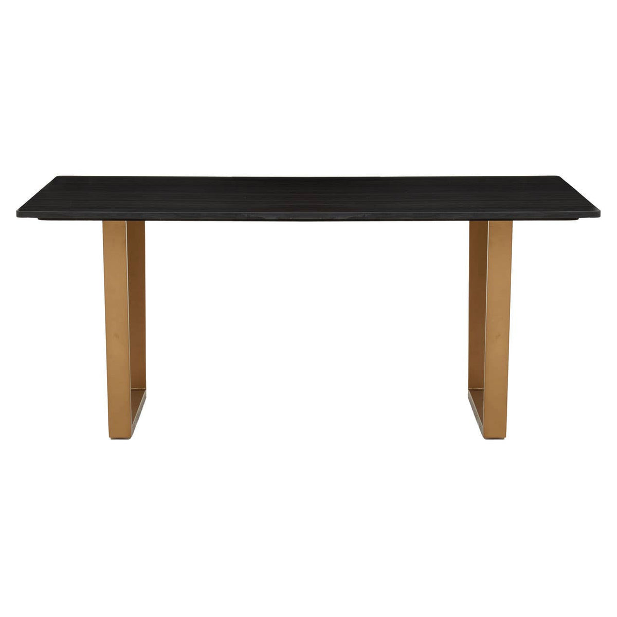 Varana Black Marble Top Rectangular Dining Table
