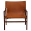 Inca Antique Brown Leather Sling Chair