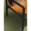 Inca Antique Brown Leather Sling Chair