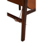 Inca Antique Brown Leather Sling Chair
