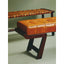 Inca Tan Leather Lattice Design Bench