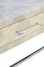 Cardona Two Drawer Grey Shagreen Effect Console Table