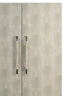 Cardona Two Door Grey Shagreen Effect Cabinet