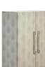 Cardona Two Door Grey Shagreen Effect Cabinet