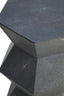 Cardona Blue Shagreen Effect Side Table